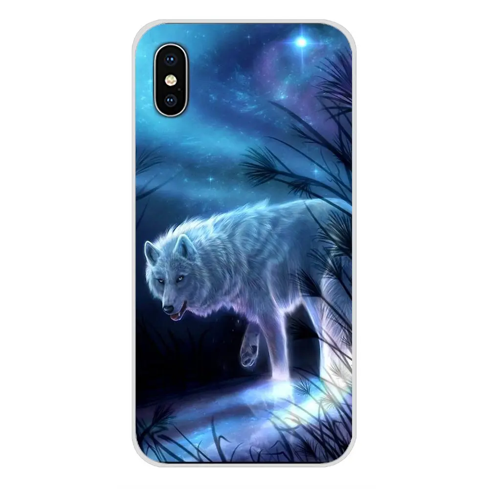 Аксессуары чехлы для телефонов Samsung Galaxy A3 A5 A7 J1 J2 J3 J5 J7 2015 2016 2017 Wolf - купить по