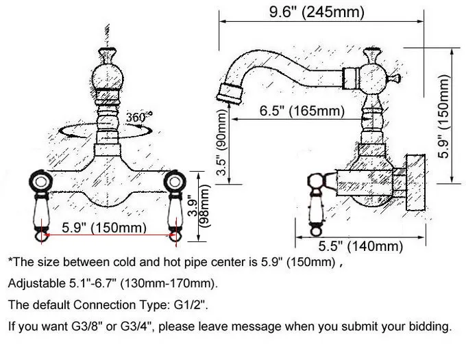 Античная красная медь латунь ванная комната кухонный кран для раковины