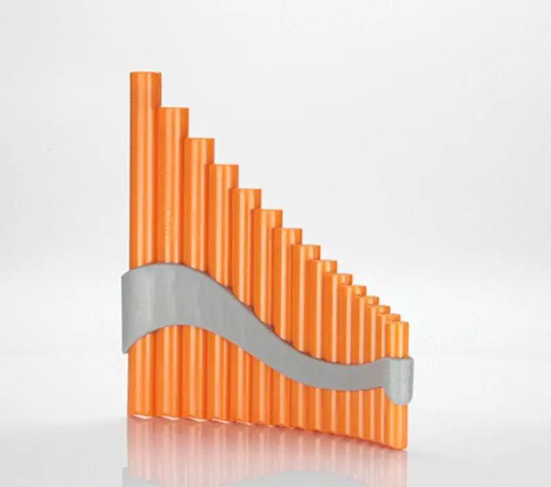 Ручная работа 15 труб PanFlute not Xiao ABS Panpipe G Key funda flauta народные Музыкальные инструменты