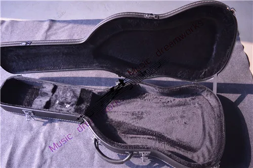 case Китай OEM firehawk магазин Гитары T Электрогитары клен, тигриным принтом кленового дерева цвет - Цвет: case