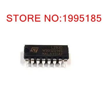 

20pcs L293D Stepper Motor Driver PUSH-PULL FOUR CHANNEL MOTOR DRIVER IC 36V 600mA