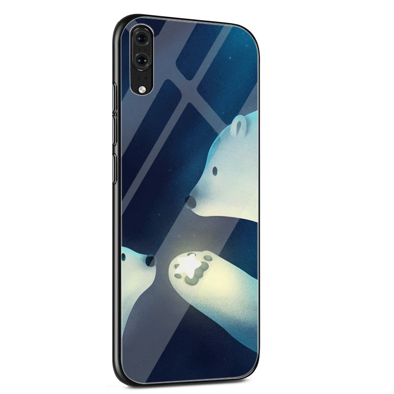 Чехол для мобильного телефона Desxz стекло Huawei Honor 9 10 P10 P20 Lite Y6 7A Y9 8X Pro чехол с