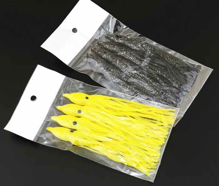 11 см приманка-осьминог приманка для кальмара рыбной ловли Мягкая большая игр с