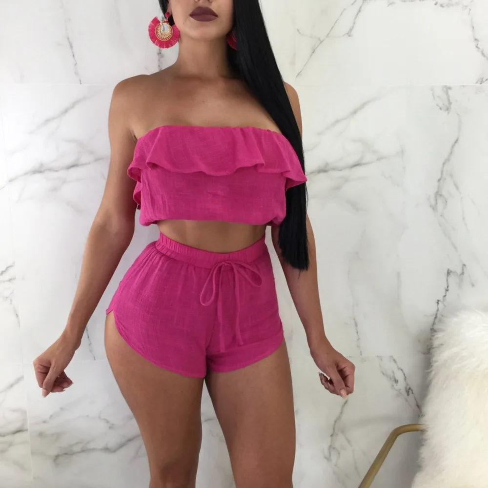 

Summer Women Breath Cotton Women Sexy Rompers Hot Women Playsuits