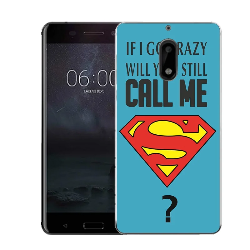 Qmswei Мягкий ТПУ чехол для телефона nokia3 nokia5 nokia6 nokia8 N540 N535 прозрачный Бэтмен лошадь