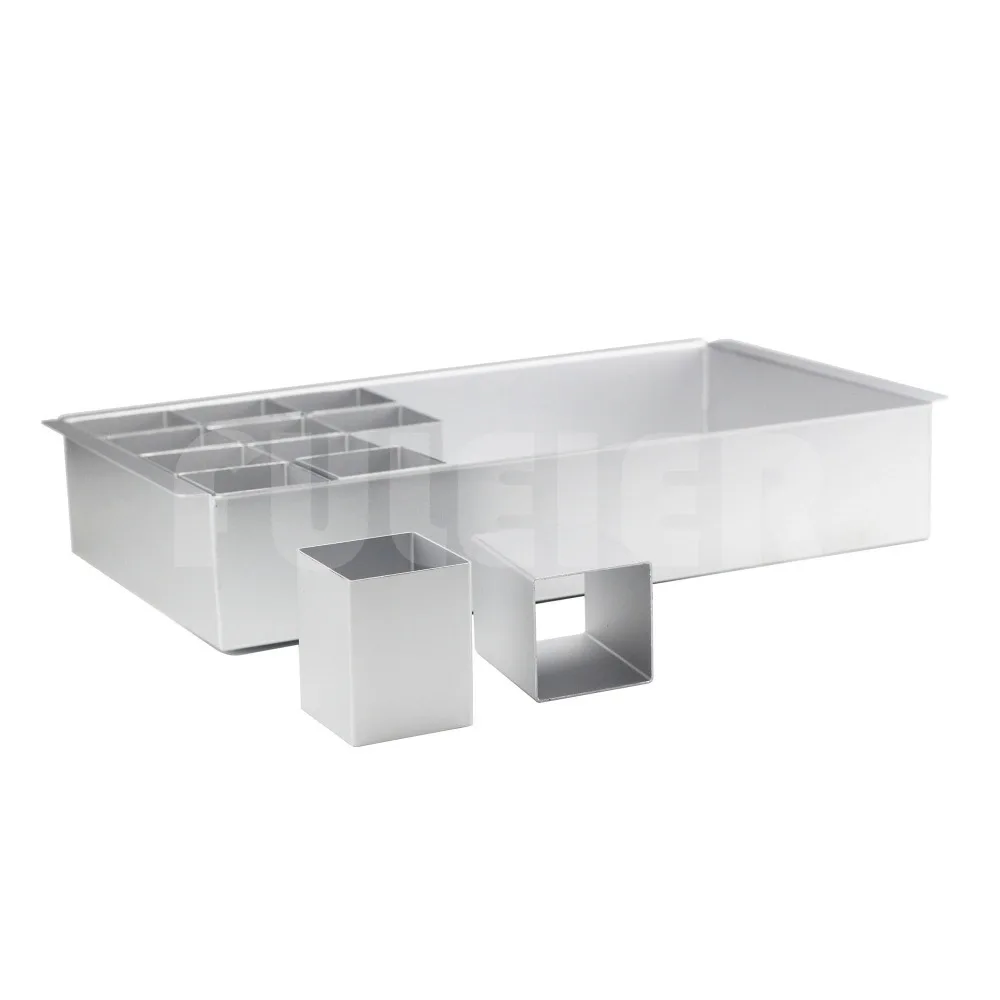 Алюминиевая прямоугольная форма для выпечки набор формы торта с буквами