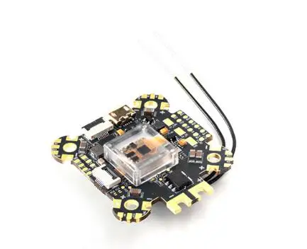 Контроллер полета Frsky RXSR FC F4 firev2 с приемником ICM20608 OSD для радиоуправляемого дрона