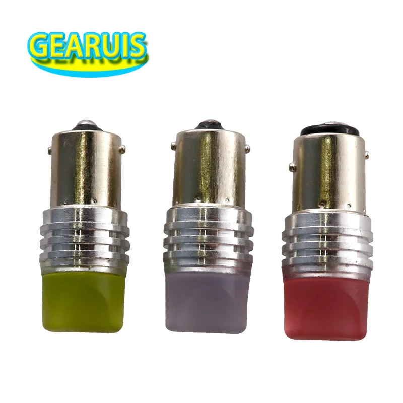 10 шт. 1156 BA15S 3D 9 SMD 2835 светодиодный 1157 BAY15D P21/5 Вт белый красный желтый указатель
