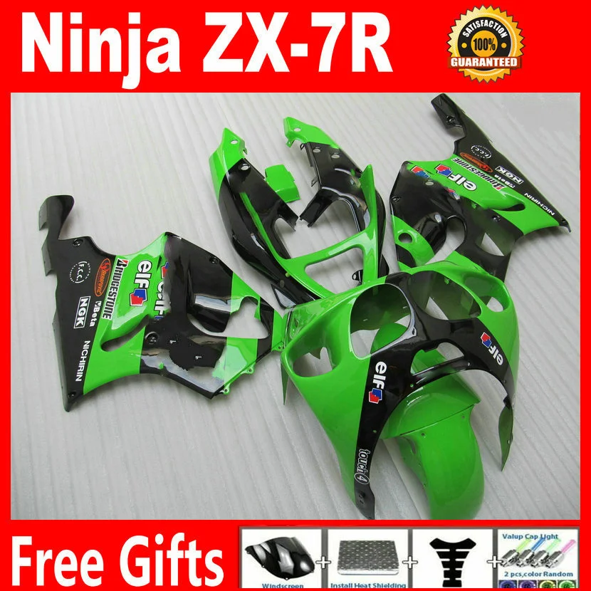 Комплект обтекателей из АБС пластика высокого качества для 96 03 Кавасаки ZX7R