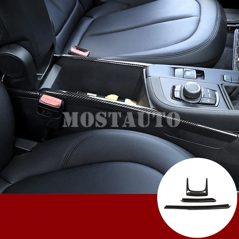 Для BMW X1 F48 внутренняя Центральная консоль подлокотник рамка Обложка отделка 2016