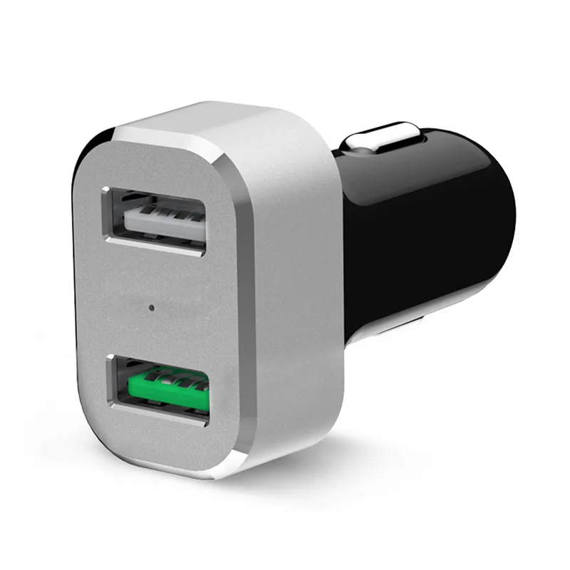 Быстрая зарядка 2 0 автомобильное зарядное устройство порта тип А USB QC2.0 &amp Volt IQ для