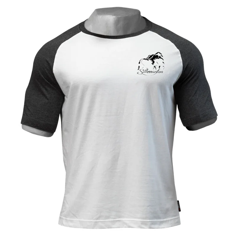 2019 Горилла новая футболка с короткими рукавами мужская хлопковая реглан рукавом