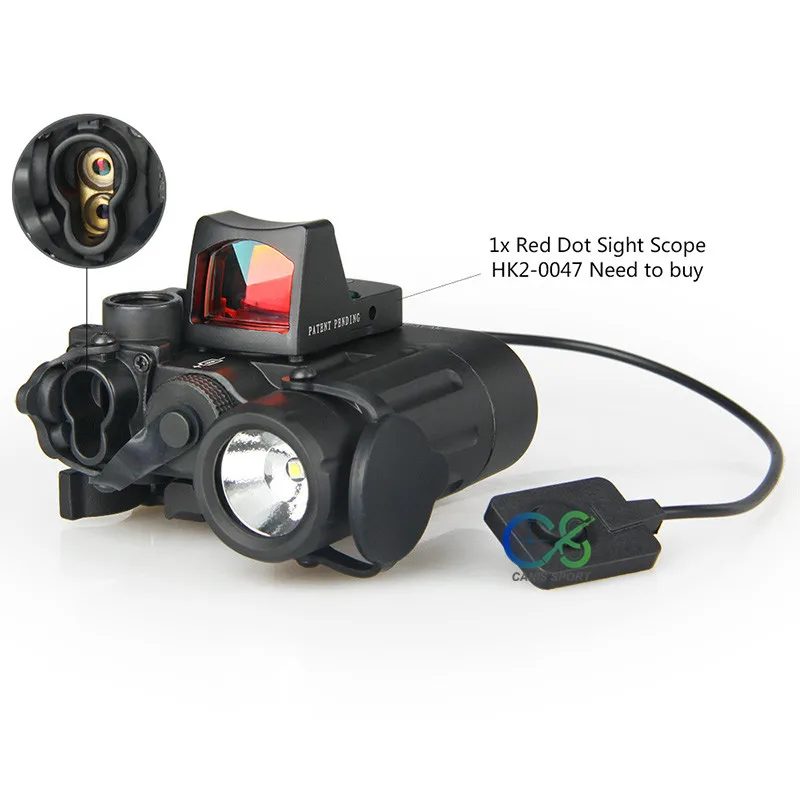 TRIJICON Новое поступление DBAL-D2 с двойным лучом прицеливания лазер зеленый w/ИК светодиодный осветитель класса 1 с зеленым лазерным gs15-0074