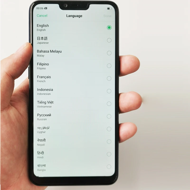OPPO A5 оригинальный Android смартфон 6 2 &quotполный экран Глобальная ПЗУ 4230 мАч 1520x720