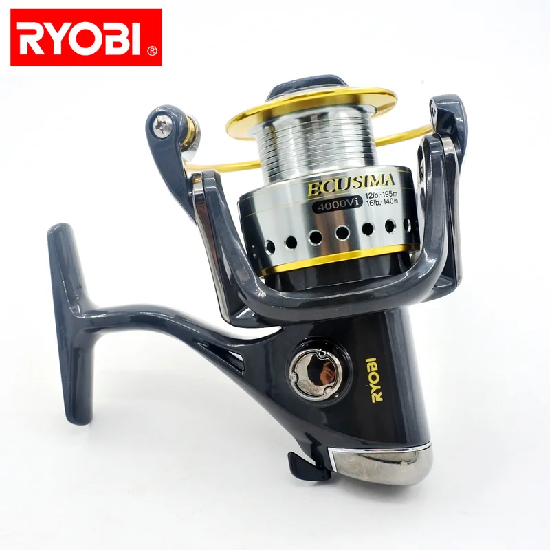 RYOBI оригинальный ECUSIMA 1000 2000 3000 4000 6000 8000 левый/правая ручка Спиннинг рыболовная