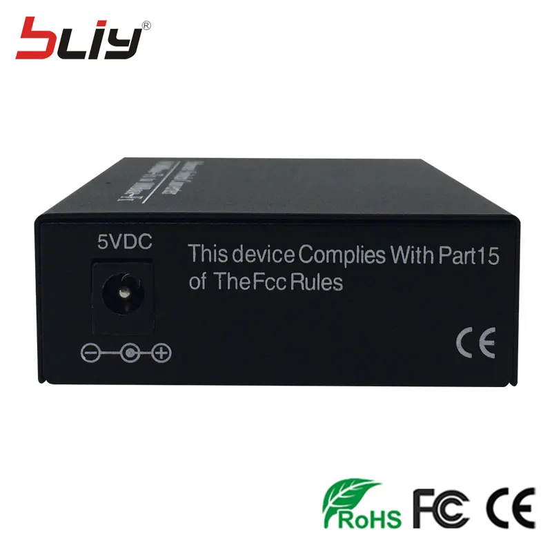 100 м двойной волоконно оптический коммутатор Ethernet с 3 портами и 2 rj45 poe ethernet