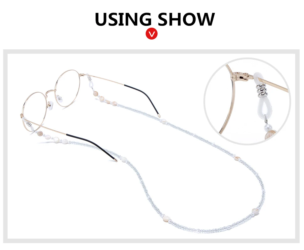 10 шт. цепочка для очков красочные очки держатель Избегайте glasse silp оптом dhoptical