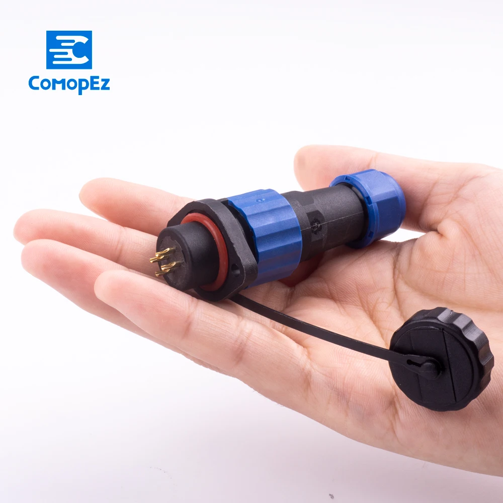 Кабельный соединитель SP16 тип IP68 Водонепроницаемые авиационные соединители 2