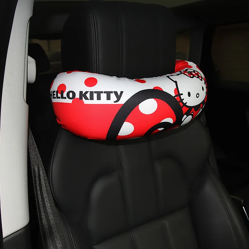 1 шт. Автомобильная подушка Kitty Cat Автомобильная подушка для шеи на сиденье Универсальная автомобильная подушка для шеи в автомобиль подголовник подушка под поясницу подушка автомобильные аксессуары