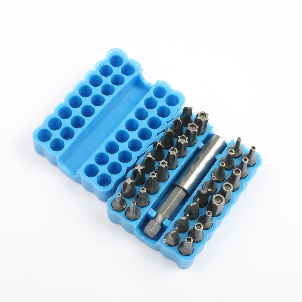33 шт. звездообразный шестигранный ключ Мини электрическая отвертка винты биты