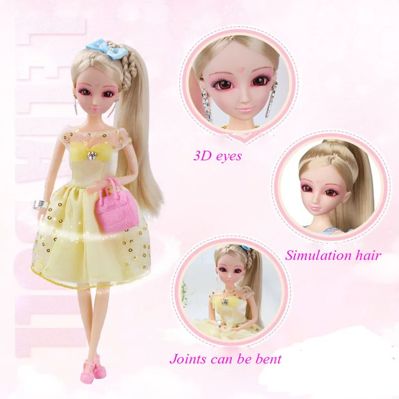 Подлинная Lelia Куклы Игрушки для девочек кукла модная одежда обувь костюмы kawaii