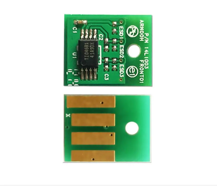 5 шт. универсальный картридж с тонером чипы совместимый Lexmark MX310 410 510 511 610 611 чип