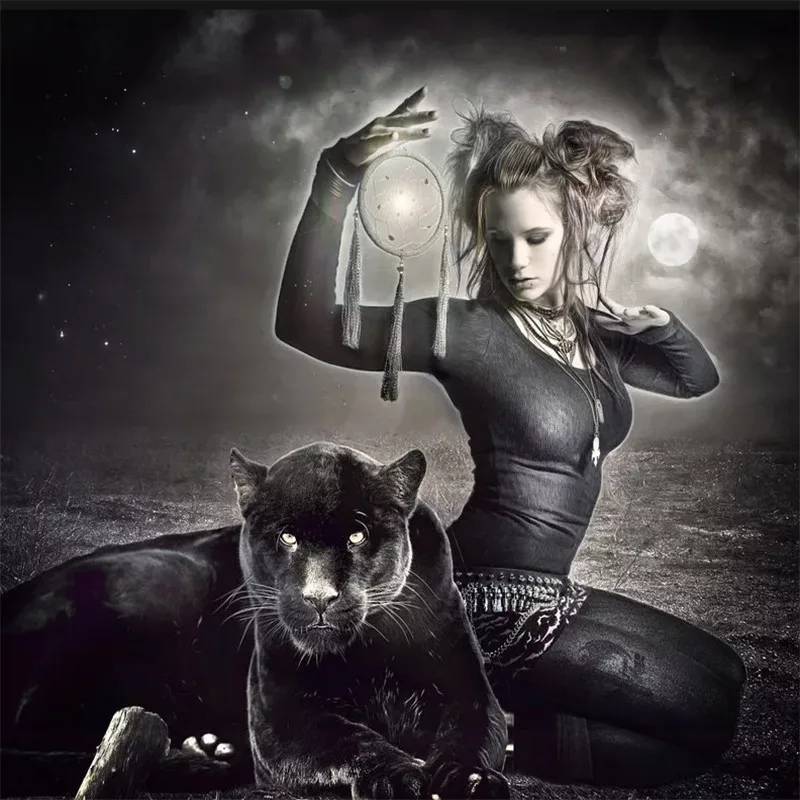 

5D DIY Diamond Mosaic DIY Diamond painting cross stitch Painting Crafts Diamond Embroidery Decoration Gifts Beast