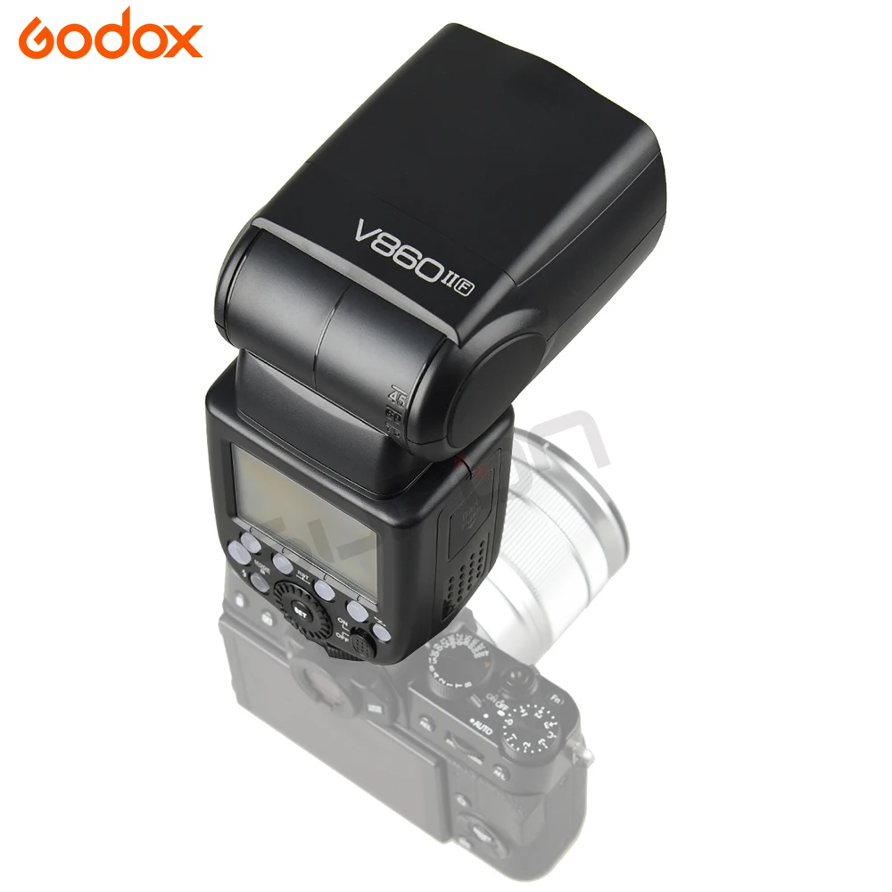 Godox V860II F литий ионный аккумулятор Speedlite TTL вспышки GN60 HSS 1/8000s + Xpro триггер