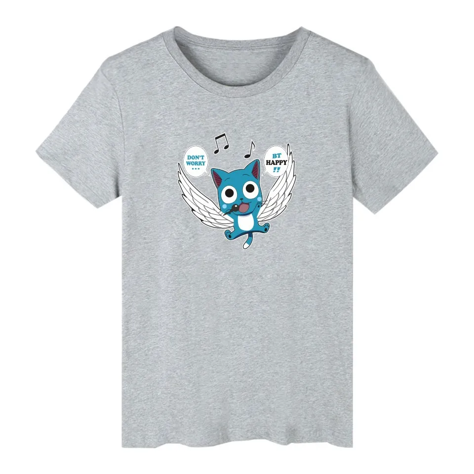 Счастливые футболки с сказочным хвостом Футболка для мужчин и женщин Одежда