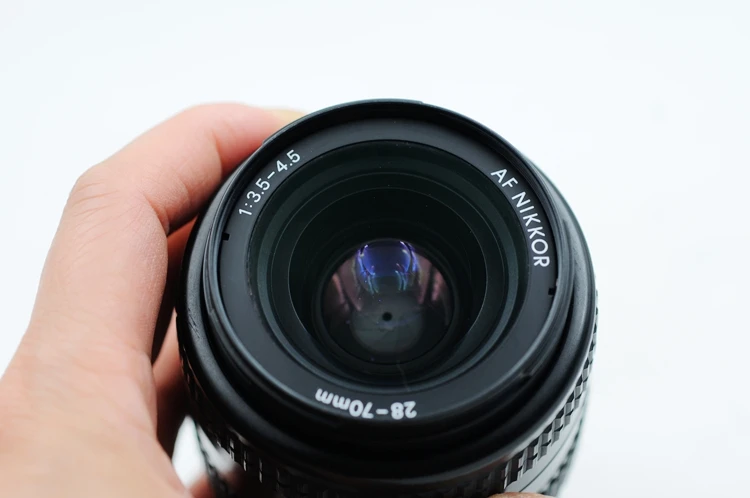 Б/у объектив Nikon 28 70 мм f/3 5 4 5d Zoom Nikkor для цифровых зеркальных камер Nikon|Объективы