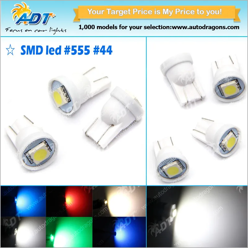 100 шт./лот анти ореолы#555 наушников AC 6,3 В W5W 5050smd пинбол игры части машины для пинбол led fantasma огни