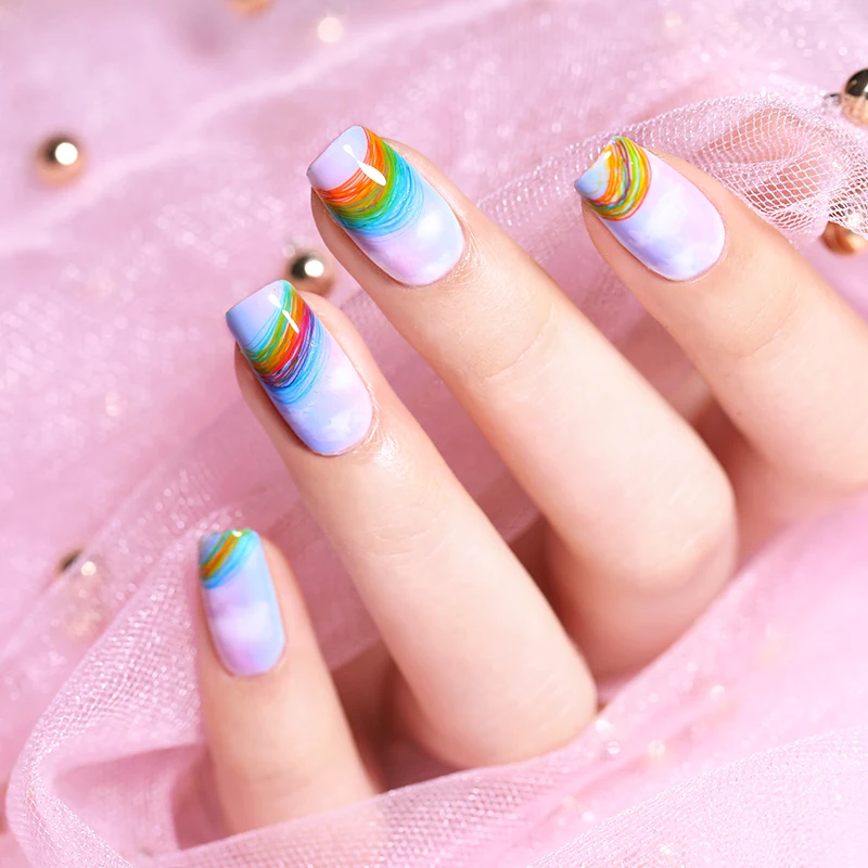 Флуоресцентный неоновый Гель лак BORN PRETTY для рисования ногтей 5 мл толстая