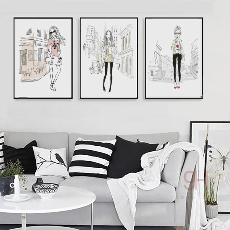 900d декор для дома Плакаты и отпечатки стены Книги по искусству холст картины