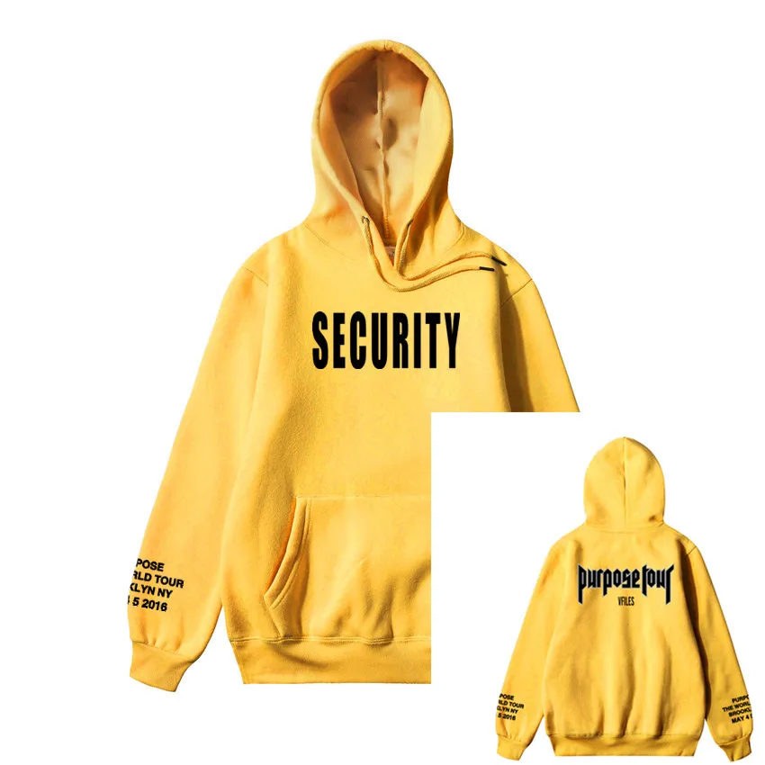 Yellow 2 Джастин Бибер, новинка, брендовая толстовка, толстовки, модные мужские/wo мужские толстовки и свитшоты, одежда желтого цвета в стиле хип-хоп, верхняя одежда - Цвет: Yellow 2