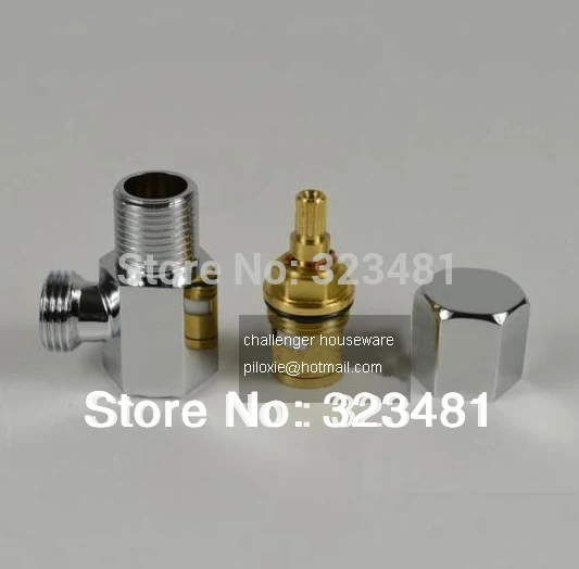 2 шт./лот высококачественный латунный угловой клапан для ванной комнаты туалета