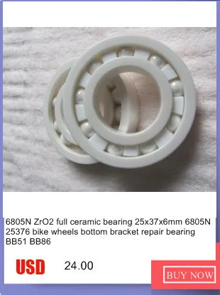 10 шт. 6805RD 6805 61805 6805N 6805-RD шариковый подшипник 25x37x6 мм велосипедная каретка ремонт подшипников для HT2 BB51 GCR15 25376 BB86