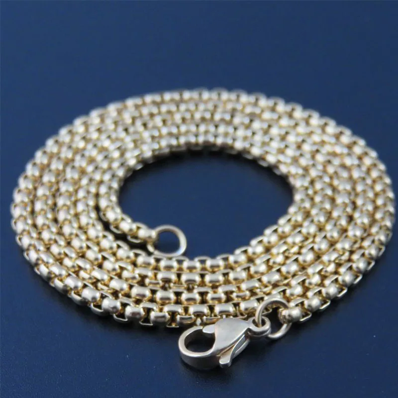 Нержавеющая сталь, хип-хоп цепь, мужское ожерелье, ювелирные изделия, подарки для мужчин, мужчин, женщин, золотые аксессуары, ожерелье, ювелирные цепочки