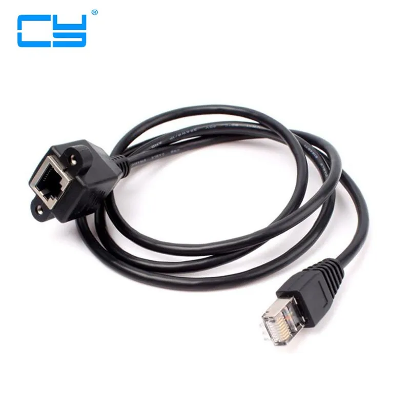 0.3m-5mRJ45 Cat 6 Male to Female Ethernet Lan Сетевой удлинитель шнур с панельными отверстиями для ПК