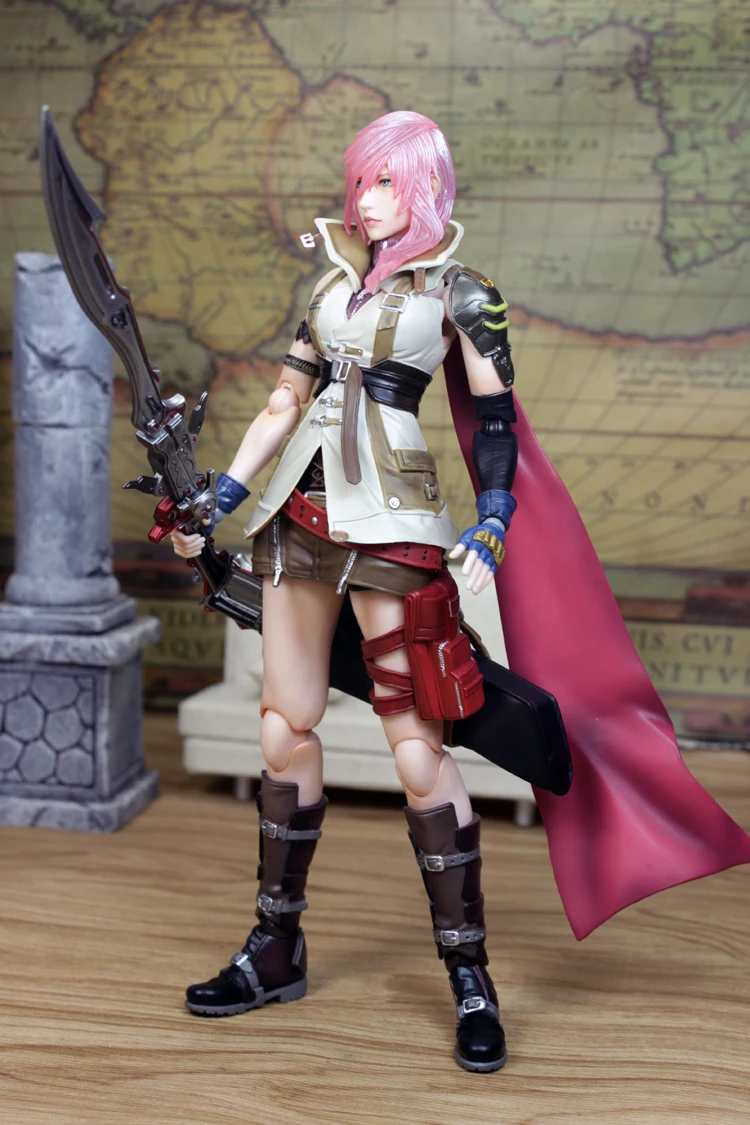 Фигурка героя из мультфильма Искусство Кай сийфэйф 13 Lightning Eclair Farron Коллекционная