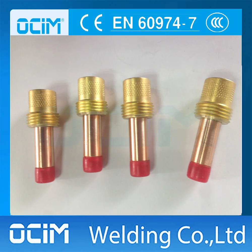 

5pcs 45V27 3.2MM Collet Body gas lens for TIG Welding TorchWP SR 17 18 26