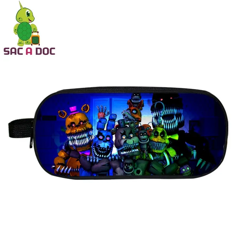 Зеленый 12 дюймов рюкзаки Five Nights At Freddy's» «пять ночей у Фредди» Дети школьные сумки с рисунком персонажей из игры «пять ночей в Фредди» распылитель ранцевого типа для детей дошкольного возраста сумка путешествия рюкзак Капитан Америка Рюкзак - Цвет: Зеленый