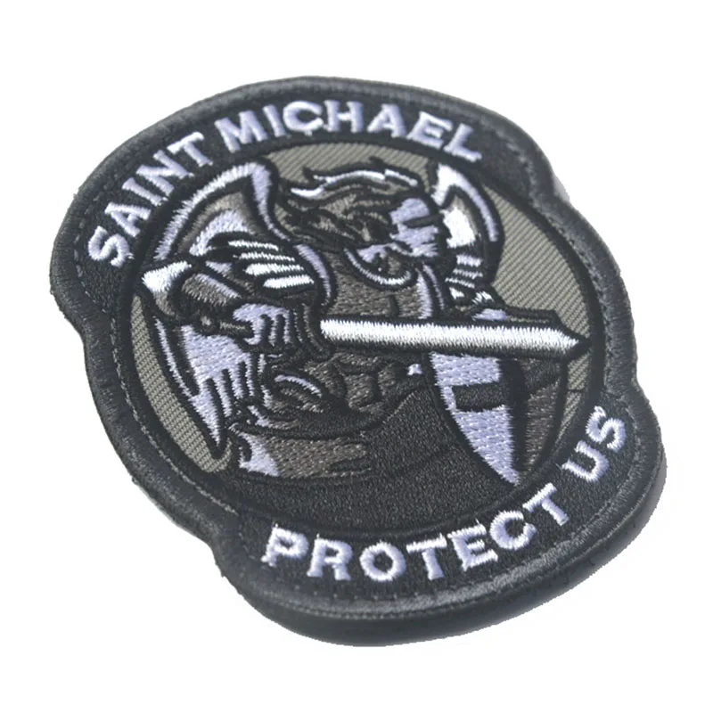 Военный Патч Saint Michael армейский военный 3D знак нарукавная нашивка|us patch|armband