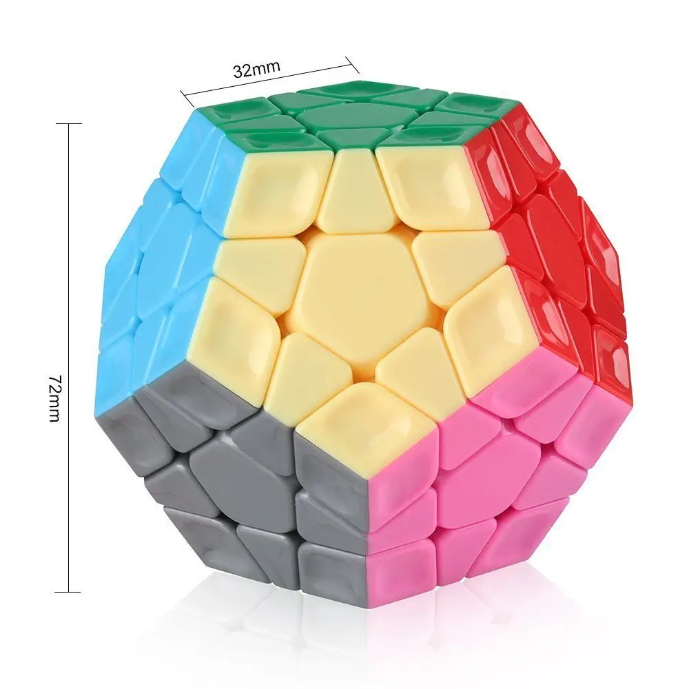 Циклонный игрушечный кубик для мальчиков 3x3 Megaminx без наклеек с быстрой скоростью