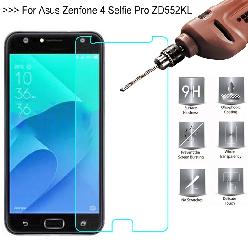 9H 2.5D Премиум Закаленное стекло протектор для Asus Zenfone 4 Selfie Pro ZD552KL чехол телефона