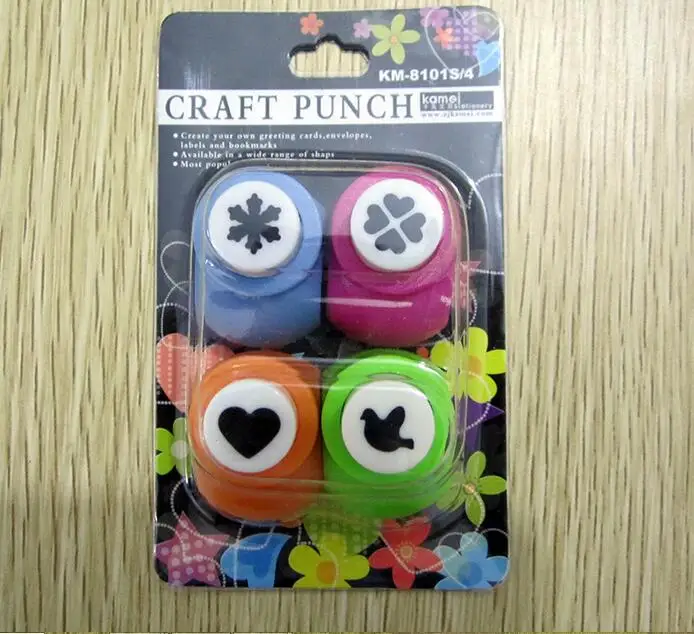 Бесплатная доставка 4 Φ печатная бумага ручной формирователь скрапбукинг бирки