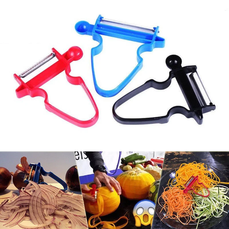 3 шт./компл. набор Овощечистка трио овощерезка измельчитель фруктов Нож для