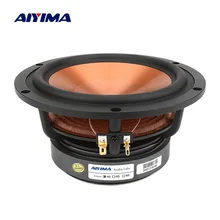 AIYIMA 6.5 Inch Midrange Woofers Hifi Sound Speaker 4 8 Ohm 100W Bass Aluminum Music Loudspeaker DIY Speakers For Bookshelf