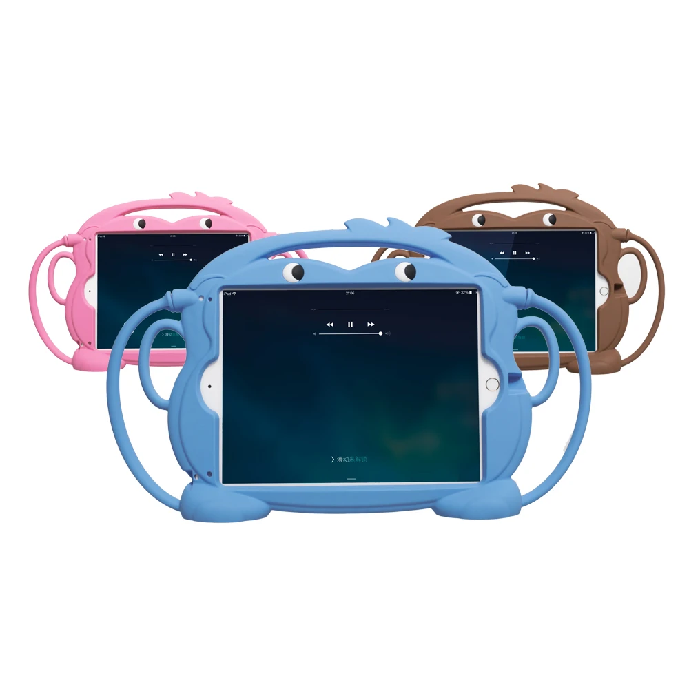 Детский мультяшный чехол с обезьяной для iPad 9 7 2017/2018 Pro Air1/2 противоударный