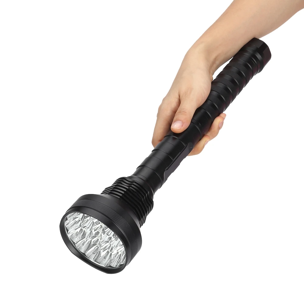 Alonefire HF24 CREE XML T6 24xT6 LED 38000лм Высокая мощность блики 24T6 светодиодный фонарик