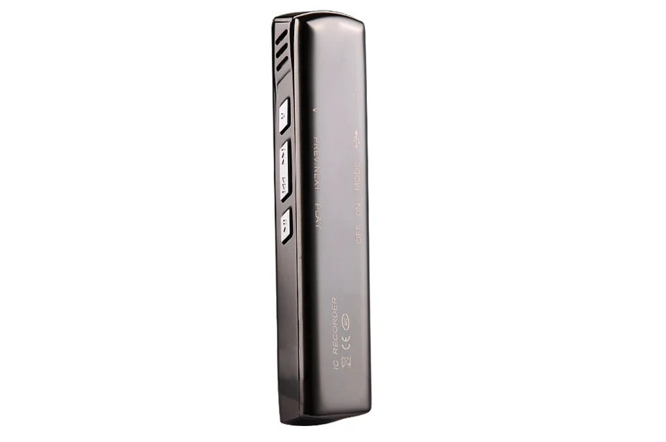 Yulass Мини цифровой диктофон перезаряжаемый 8 Гб Голосовая активация USB цифровой Аудио с MP3 WMA формат